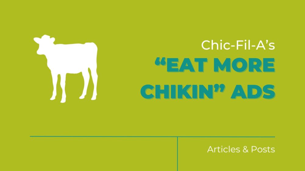 Chick-fil-A’s “Eat Mor Chikin” Ads