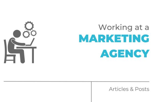 Working at a marketing agency