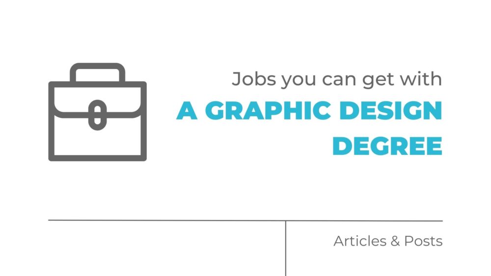 jobs you can get with a graphic design degree