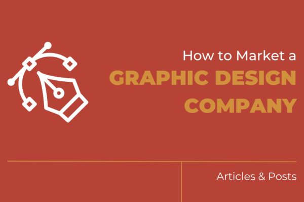 how to market a graphic design company