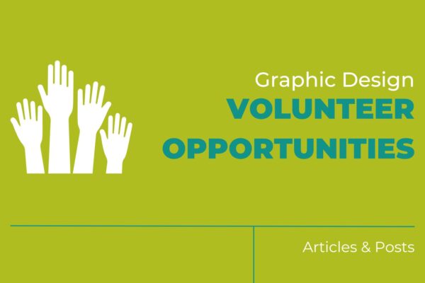 graphic design volunteer opportunities