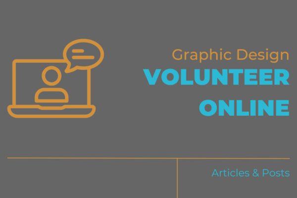 graphic design volunteer online