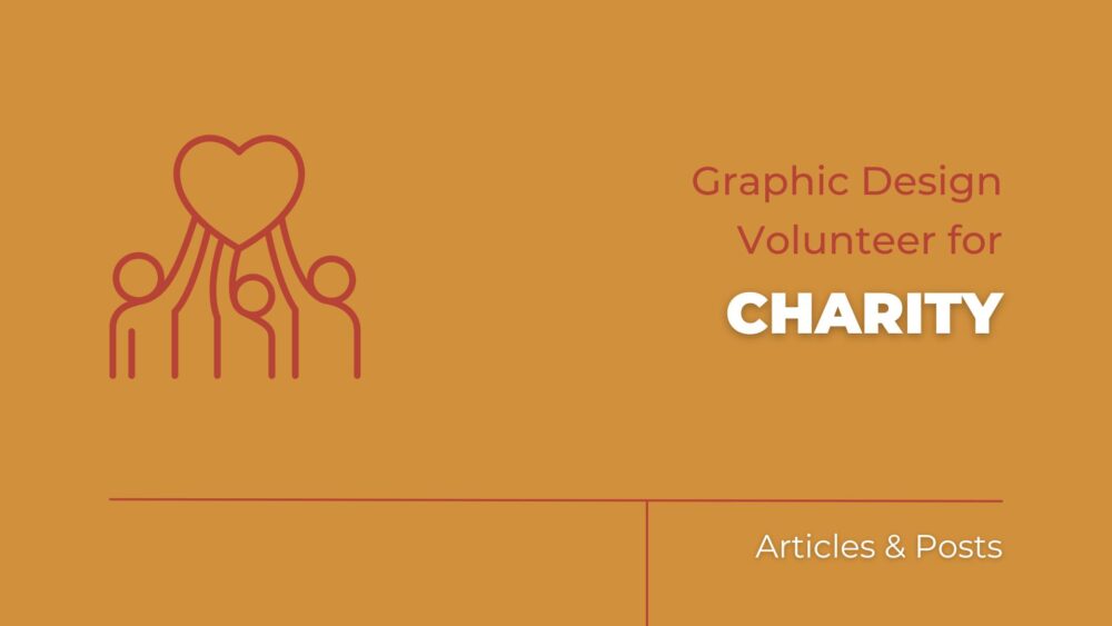 graphic design volunteer charity