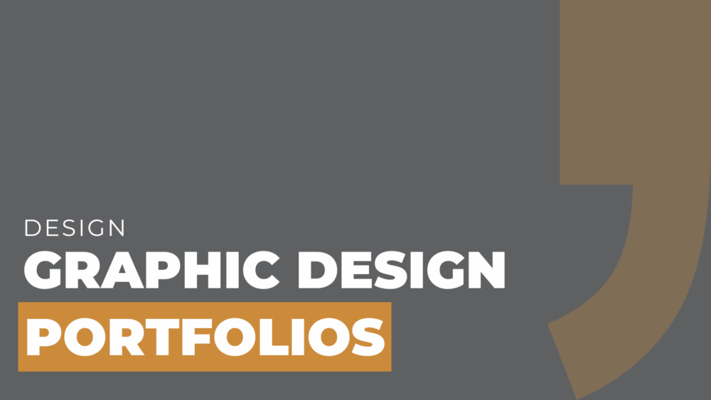 graphic design portfolios