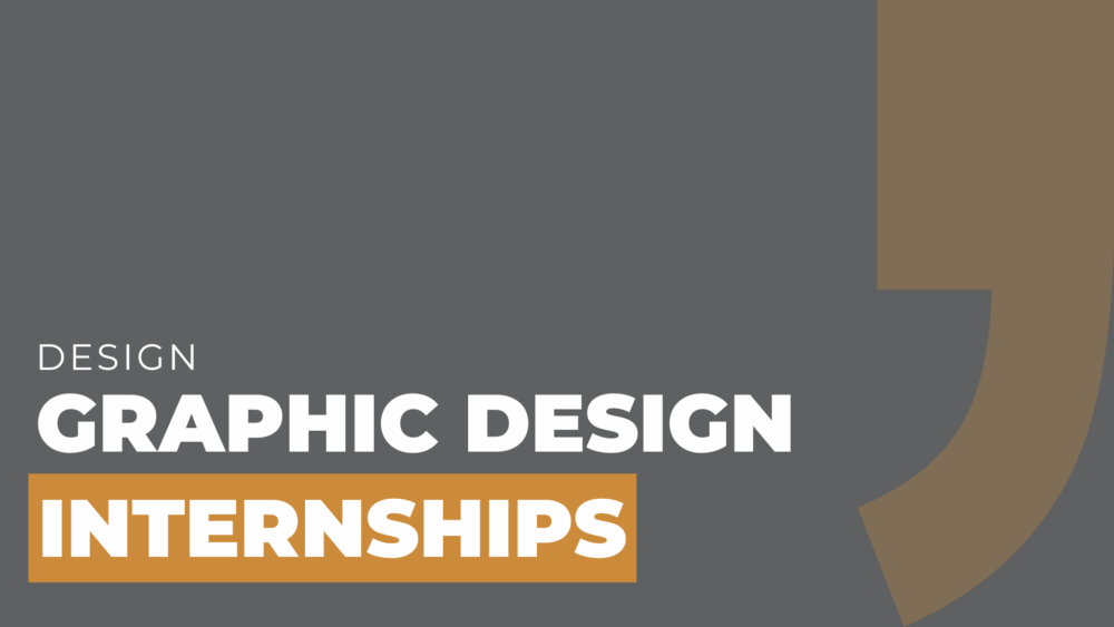graphic design internships
