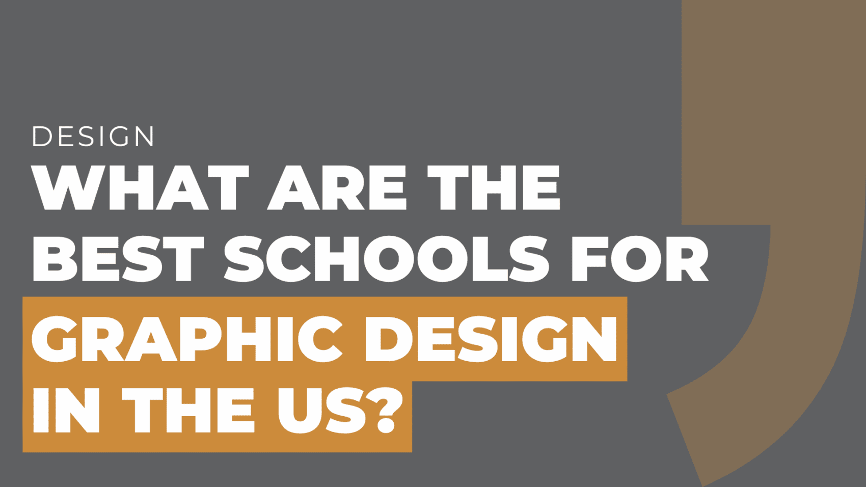 What Are the Best Schools for Graphic Design in the US?