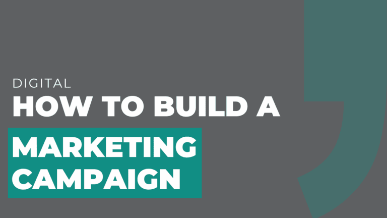 How to Build a Marketing Campaign - MOCK, the agency
