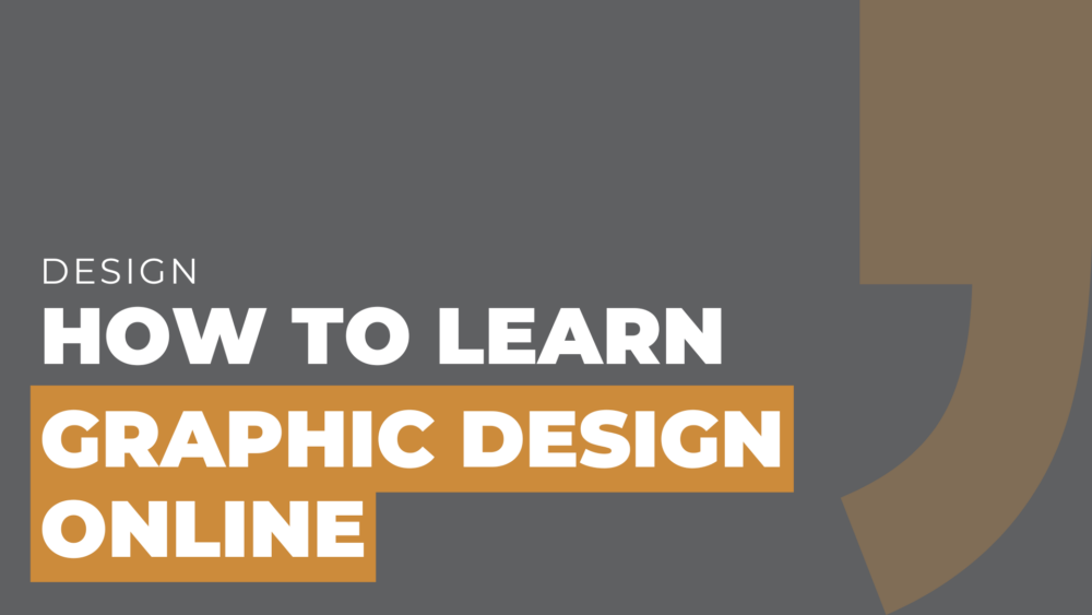 how to learn graphic design online