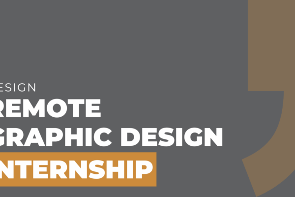 remote graphic design internship