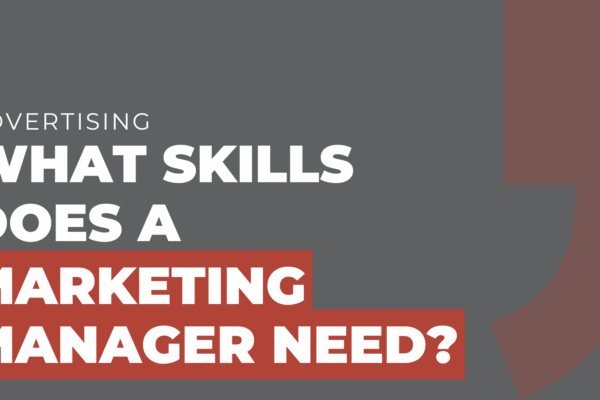 what skills does a marketing manager need