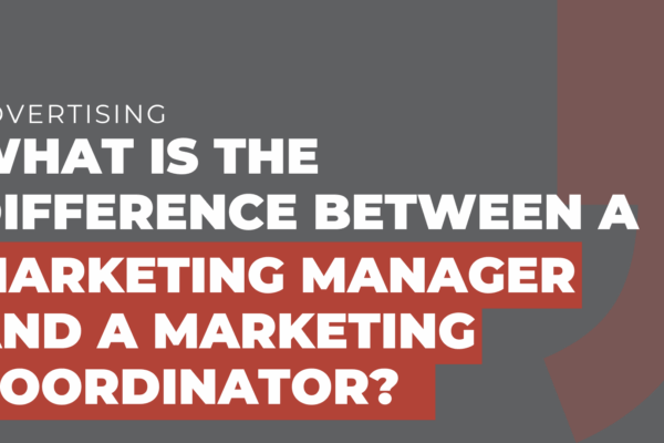 What is the difference between a marketing manager and a marketing coordinator