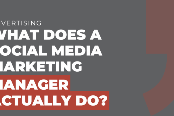 What does a social media marketing manager actually do
