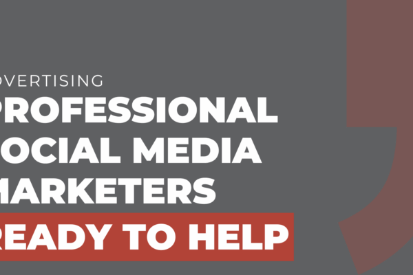 Professional social media marketers ready to help