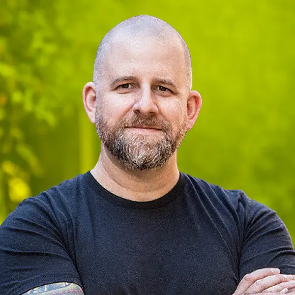 Portrait of Don Mock, Co-Founder and Co-Creative Director of MOCK, the agency.